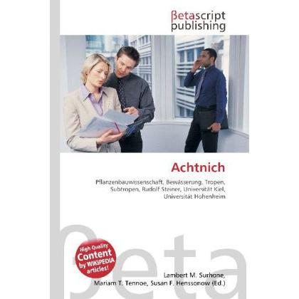Thumbnail - Achtnich, Ratgeber von Lambert M. Surhone, Miriam T. Timpledon, Susan F. Marseken