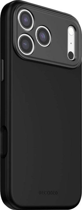 Productafbeelding Decoded Silicone Backcover Apple iPhone 17 Pro Max Phantom Black (Apple iPhone 17 Pro Max)