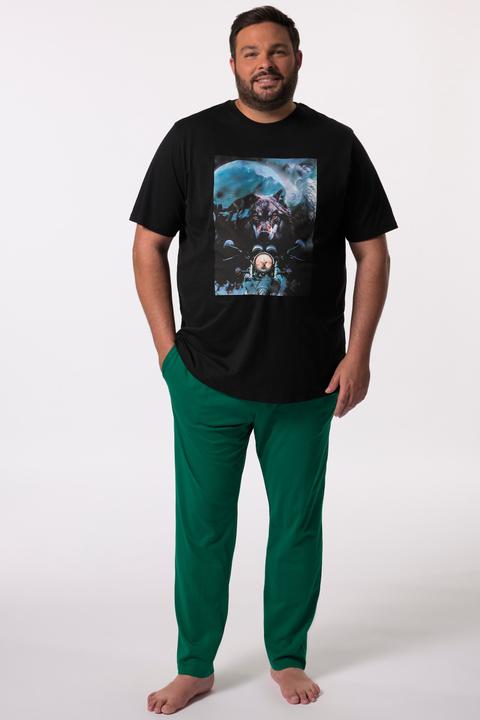 Produktbild Men+ Schlafanzug, Zweiteiler, T-Shirt, lange Hose (4XL)