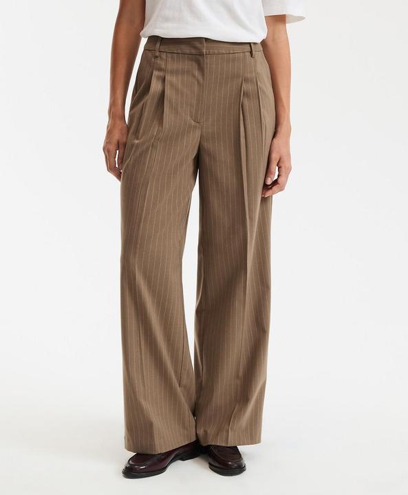 Actual product image La Redoute Collections Gestreifte Loose-Fit-Hose (46)