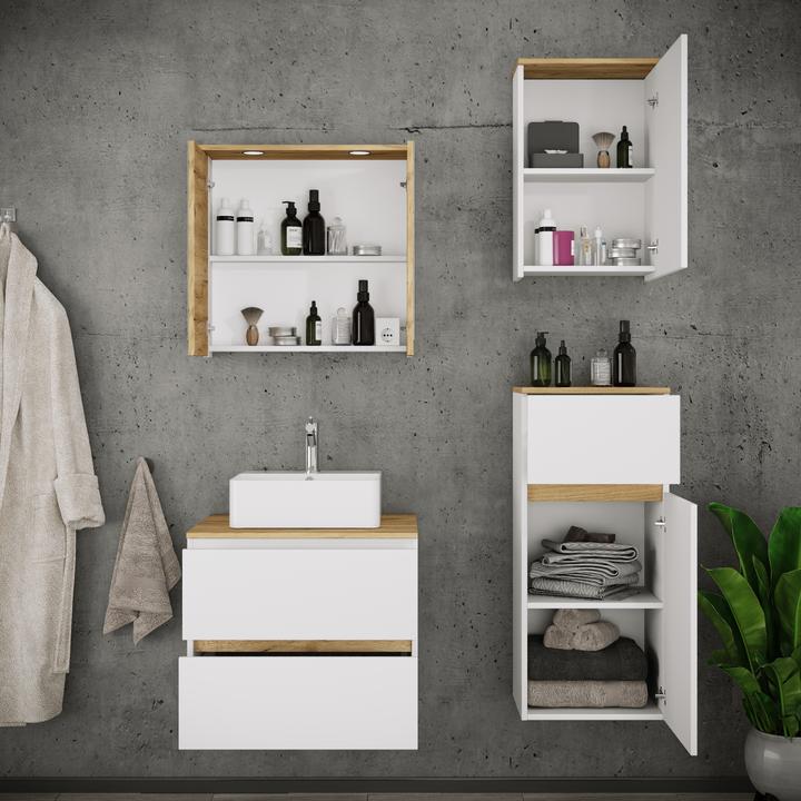 Produktbild VCM Badmöbel-Set mit Waschbecken Cosila-A 60