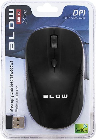 Produktbild Blow Drahtlose optische Maus MB-10 schwarz (Kabellos)