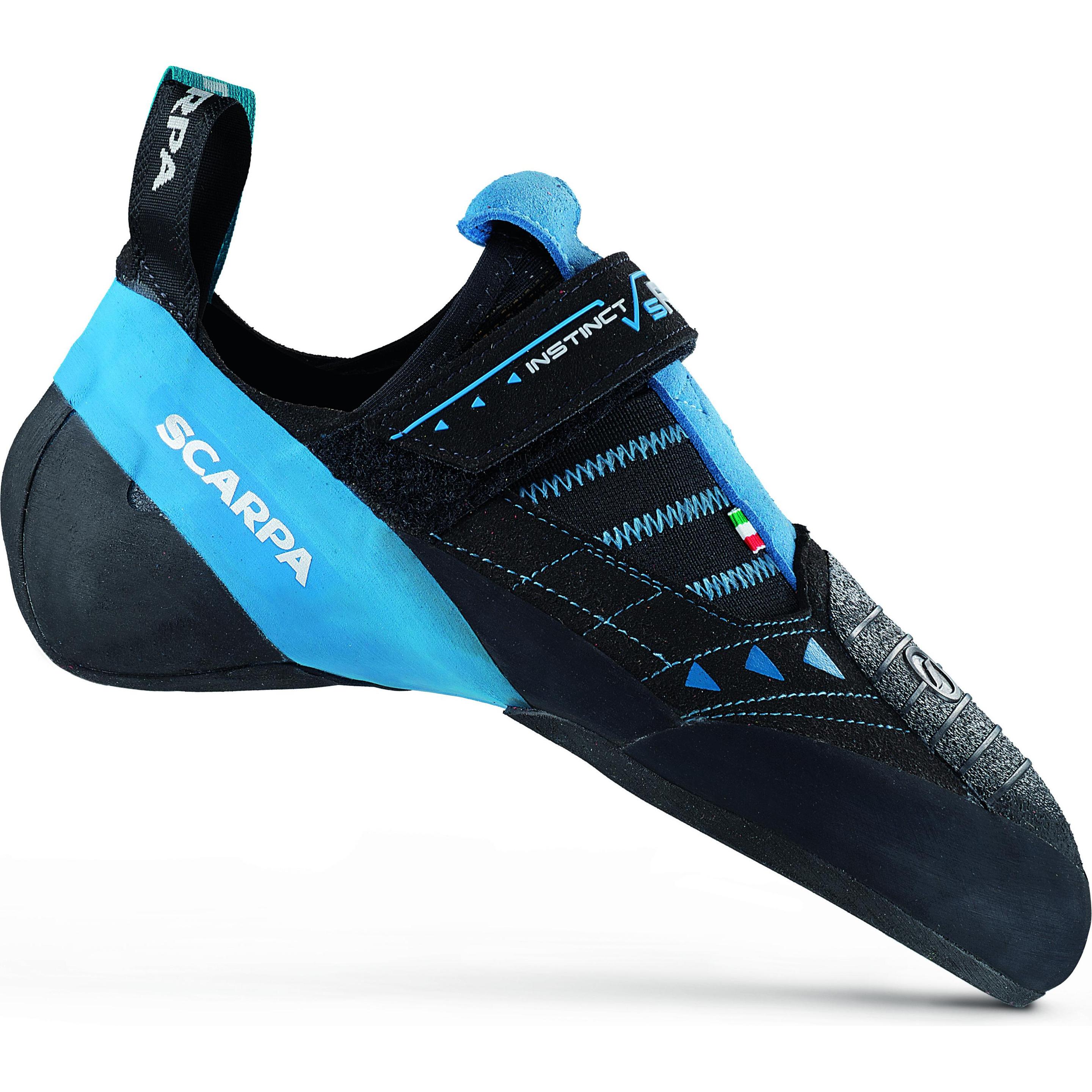 Scarpa, Unisex, Kletterschuhe, Instinct VSR (39), Schwarz, Blau