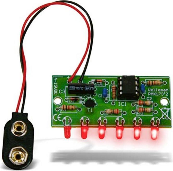 Image du produit Whadda Mini 6 LED Chaser