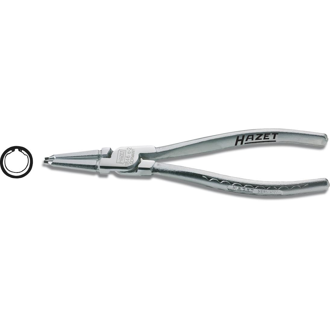 HAZET, Zange, Sicherungsring-Zange 1846A-1 (140 mm)
