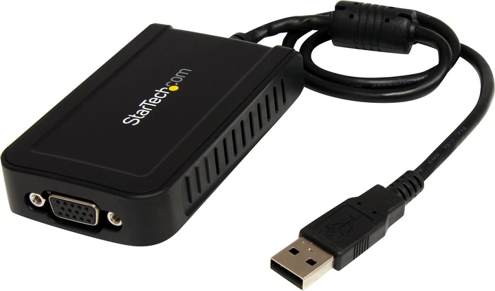 Image du produit StarTech Carte Vidéo Externe USB Vers VGA (VGA, USB 2.0, 8.80 cm)