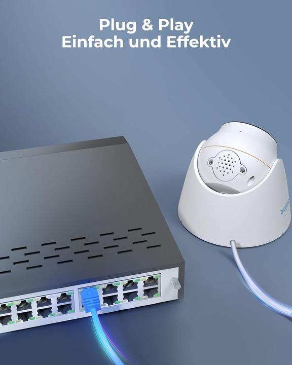 Actual product image Reolink NVS16-12MD8 8K system with 8 cameras (4512 x 2512 Pixels)
