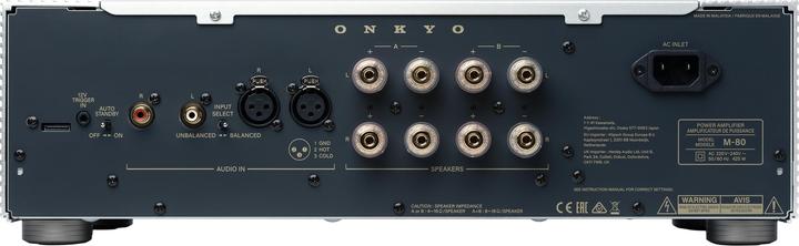 Produktbild Onkyo M80SMMP silber (Endstufe)