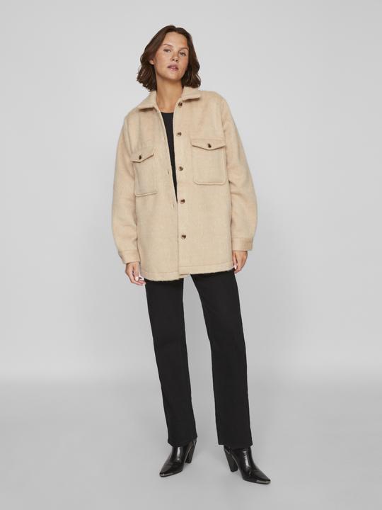 Actual product image Vila Buttoned shacket (38)