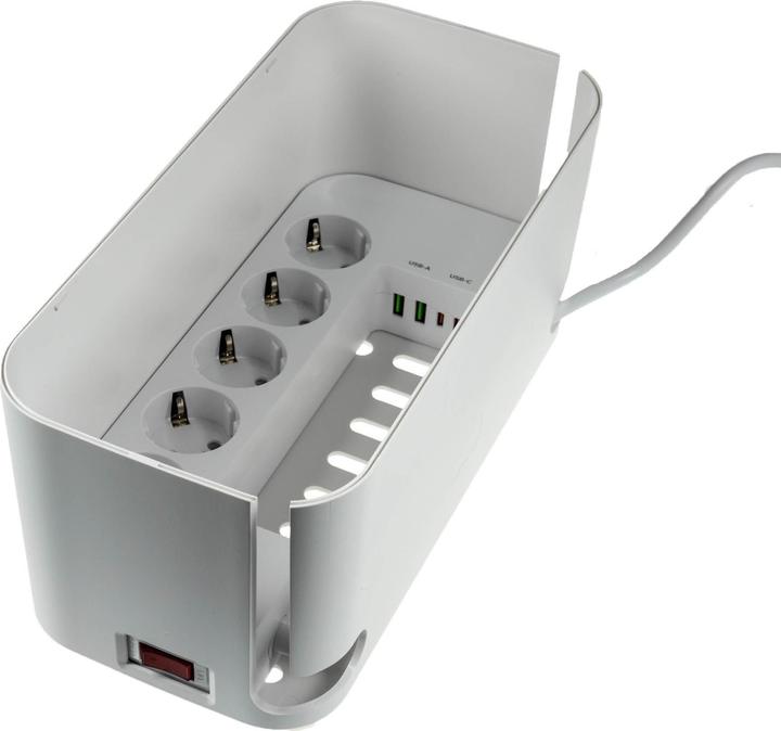 Actual product image RealPower PowerBox 522 (9x, USB-A, USB-C, 1.50 m)