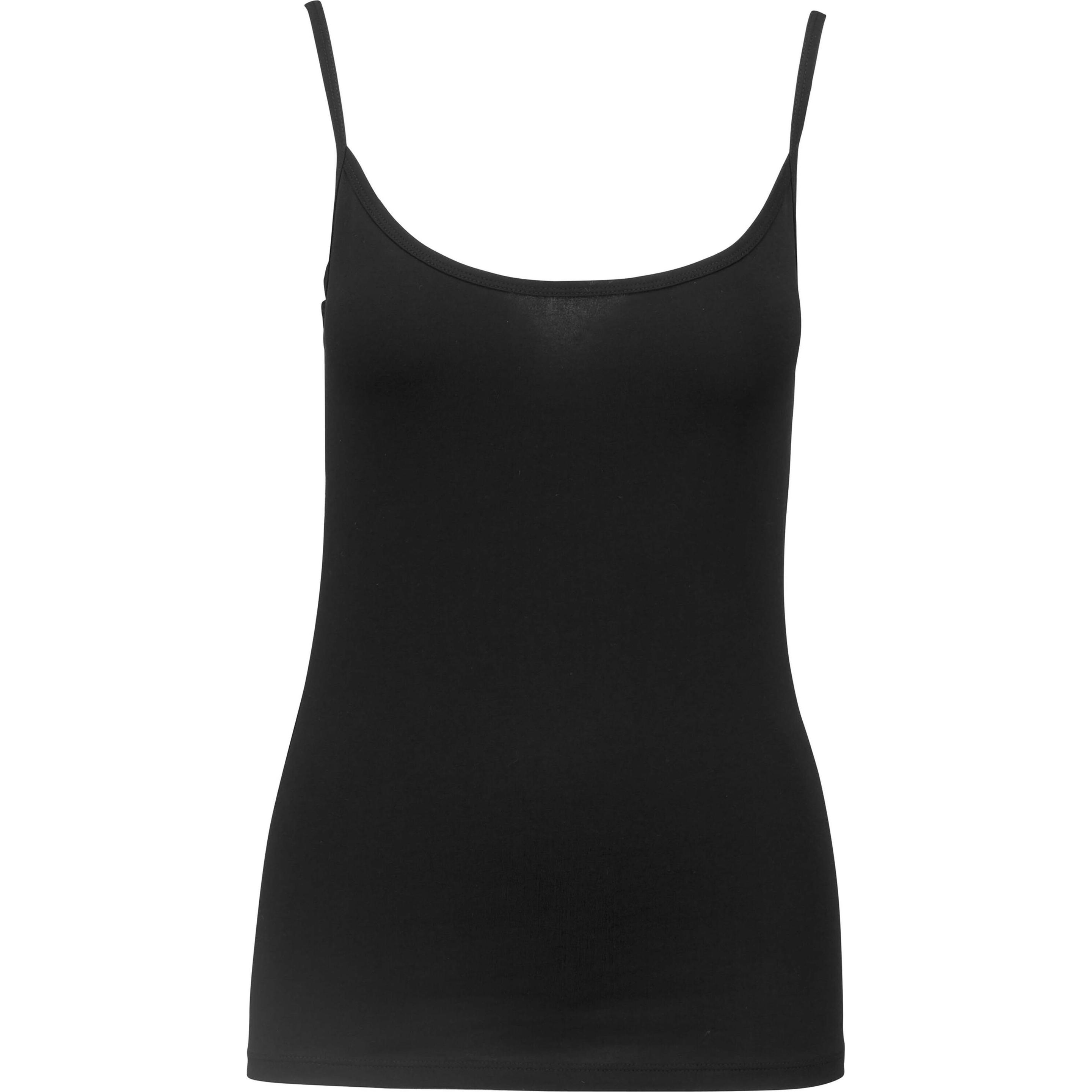 Kariban, Damen, Shirt, Damen Top mit Trägern, Weiss, (XS)