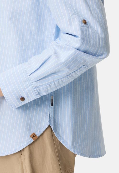 Immagine prodotto Camel Active Gestreifte Bluse mit krempelbaren Ärmeln (S)