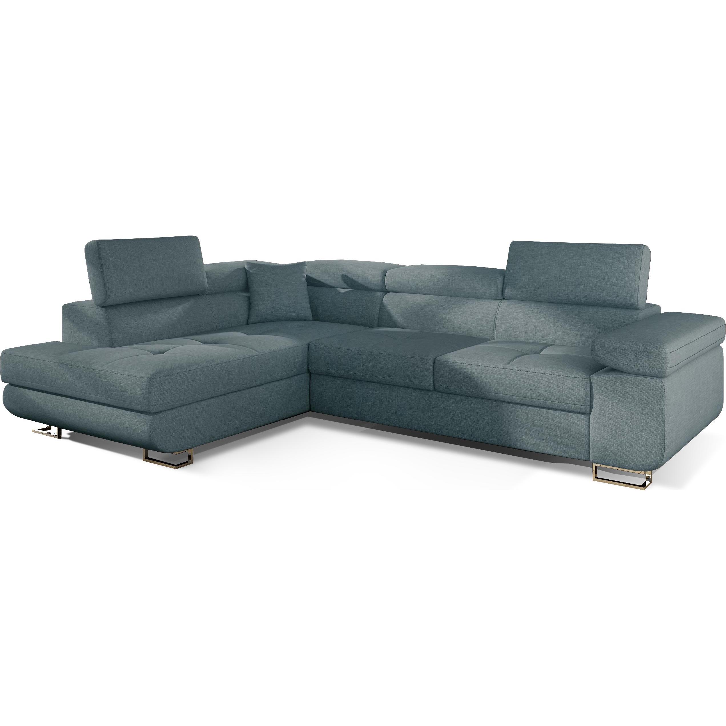 ELTAP, Sofa, Anton (Ecksofa, 4-Sitzer, Bettsofa)