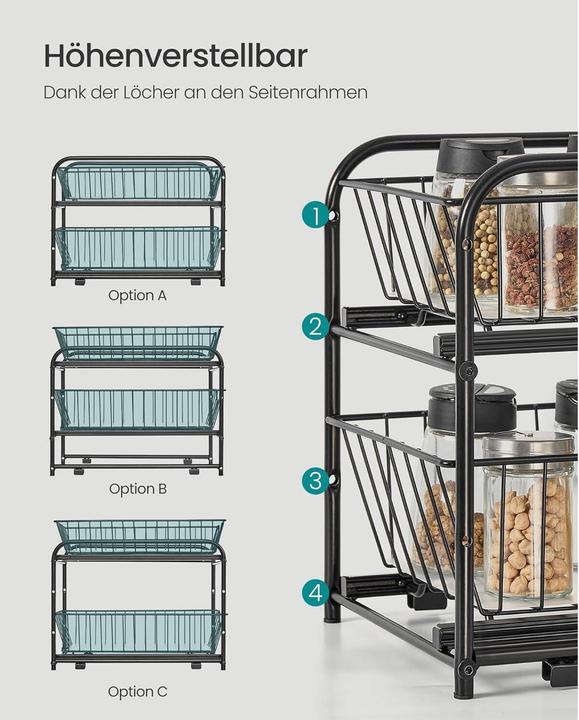 Produktbild Songmics Ausziehbare Home Organizer