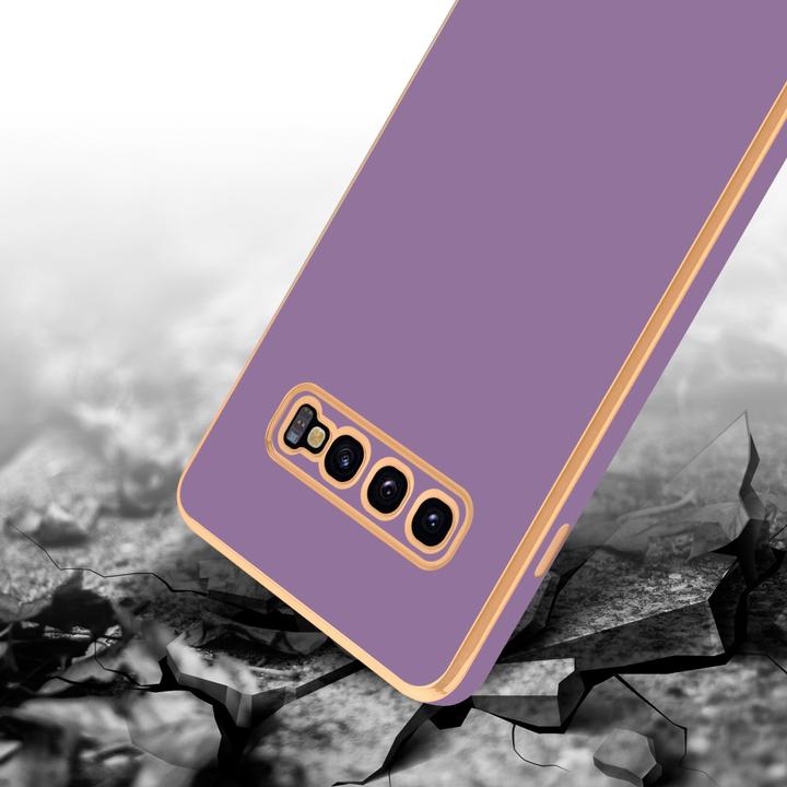 Immagine prodotto Cadorabo Custodia per Samsung Galaxy S10 PLUS in TPU con protezione per la fotocamera LM130 Style (Samsung Galaxy S10+)