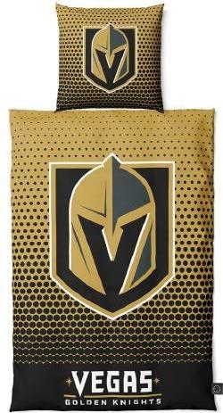 Actual product image Great Branding Vegas Golden Knights Bettwäsche-Set "DOTS" 135x200 + 80x80cm