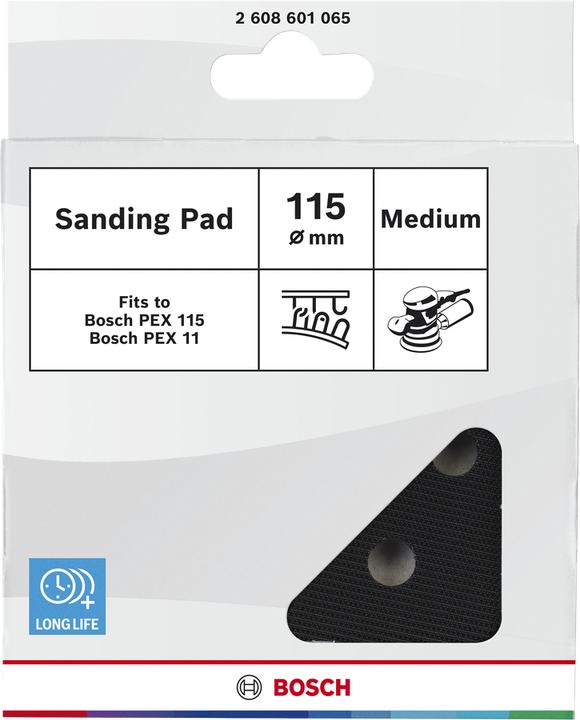 Produktbild Bosch Professional Zubehör Schleifteller mittel, 115 mm, für PEX 115