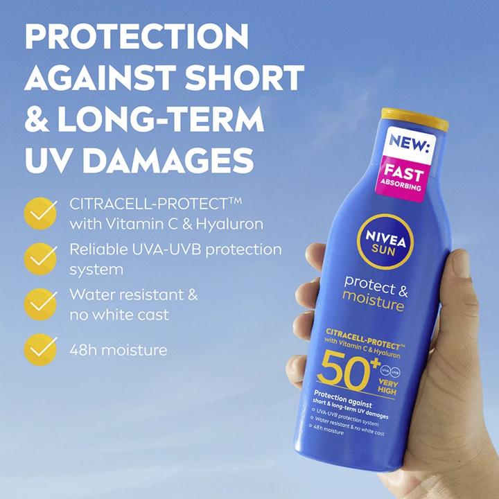 Immagine prodotto NIVEA Proteggere e idratare il sole (SPF 50, 200 ml)