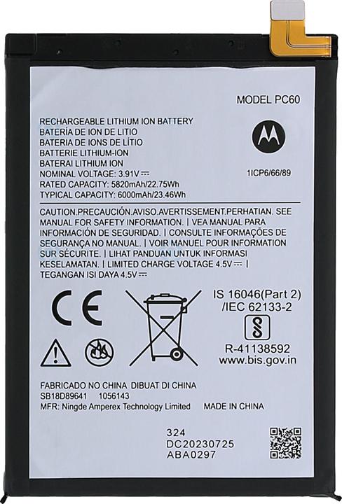 Produktbild Clappio 6000mAh Austausch-Akku, Ersetzt Modell PC60