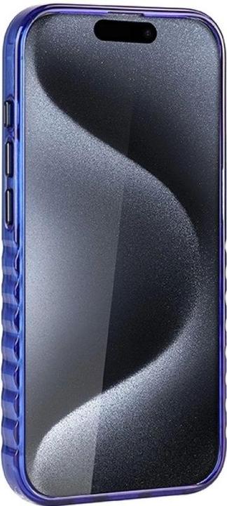 Produktbild Audi IML MagSafe Case iPhone 15 Pro 6.1" niebieski/navy blue hardcase AU-IMLMIP15P-A6/D3-BE (Apple iPhone 15 Pro)