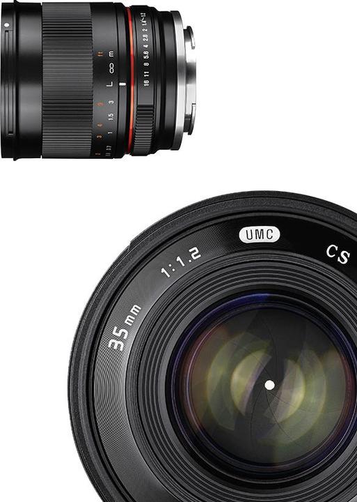 Produktbild Samyang 35mm f/1.2 ED AS UMC CS - Sony E (Sony E, APS-C / DX)