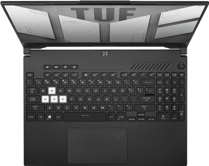 Immagine prodotto ASUS TUF Dash F15 RTX 3050 Ti (15.60", Intel Core i7-12650H, 16 GB, 1000 GB, CH)