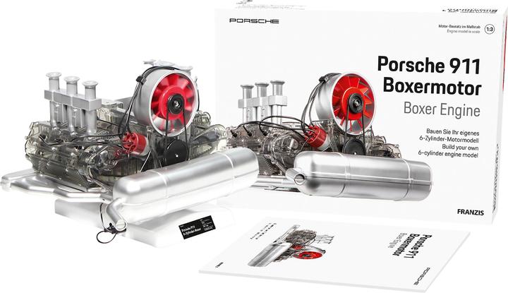 Produktbild Franzis Porsche 911 Boxermotor, Motorbausatz im Massstab 1:3