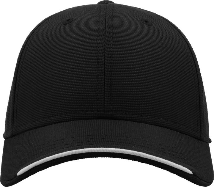 Actual product image Atlantis Estoril 6 Panel Jacquard Recycled Baseball Cap (One size)