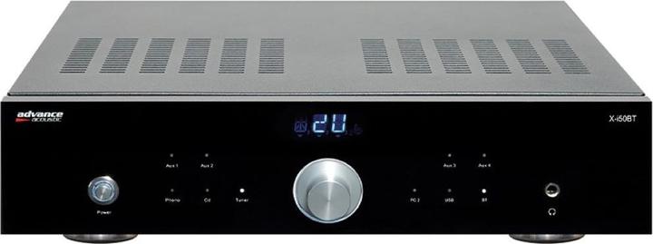 Quadral Acoustic X-i50BT schwarzVollverstärker 2x65W USB Coax BT AUX