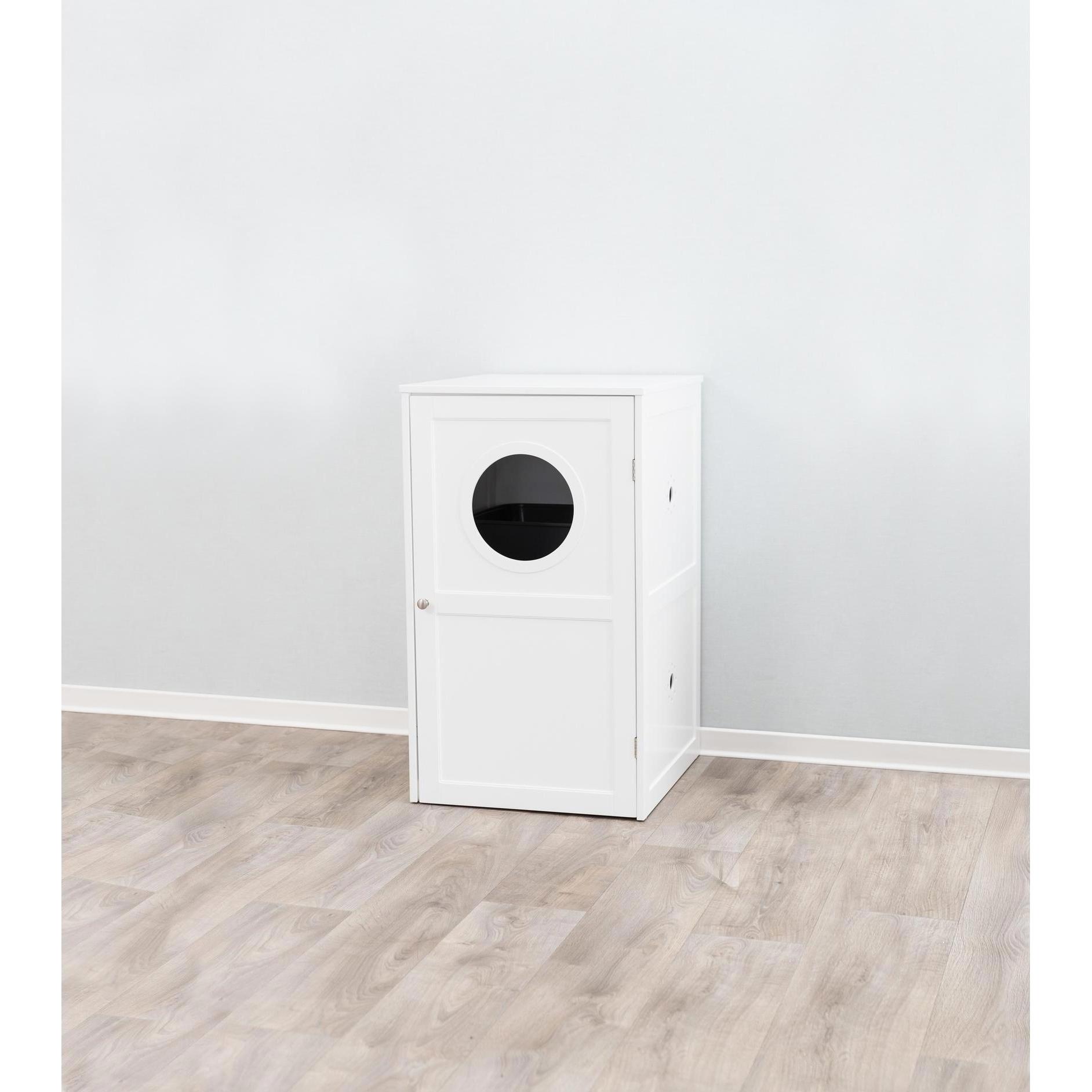 Cabane pour chat Trixie avec 2 compartiments pour bac à litière - H 90 x l 53 x P 58 cm