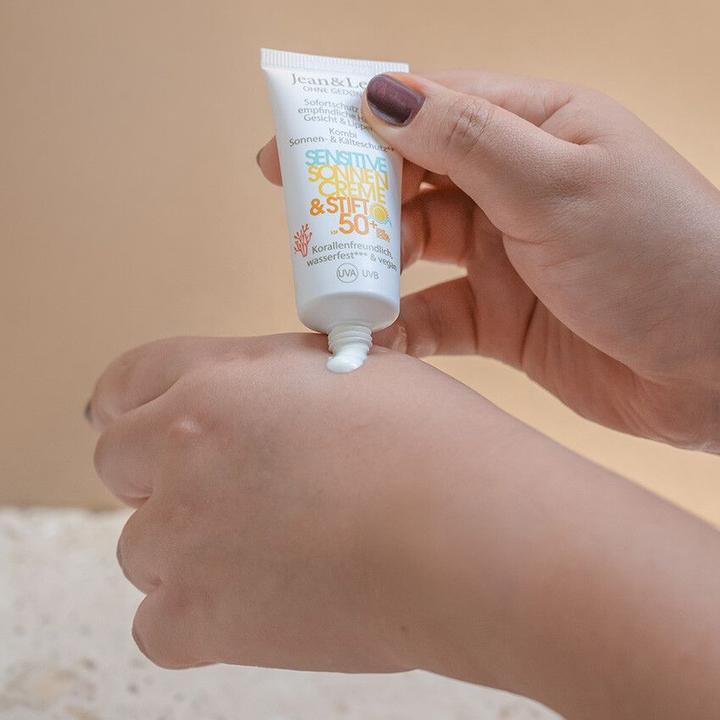 Actual product image Jean & Len Jean&Len Sonnen.Stift LSF50+ 20ml (Suntan cream, SPF 50+, 20 ml, 3 g)