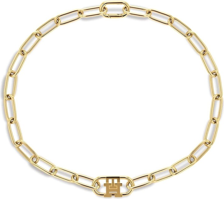 Produktbild Tommy Hilfiger MÃ³dnÃ­ pozlacenÃ½ nÃ¡hrdelnÃ­k Monogram 2780721 (Edelstahl)