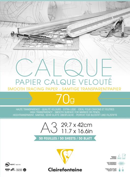 Produktbild Clairefontaine Technisches Zeichen (70 g/m², 120 x)