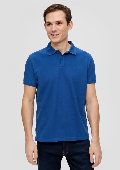 Produktbild S.Oliver Polo-Shirt Poloshirt aus Baumwollpiqué (S)