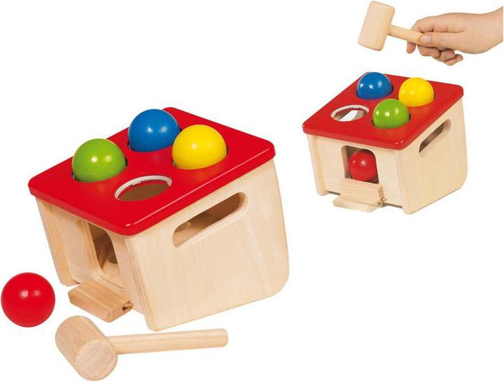 Produktbild Goki Hammer Spiel fangen den ball (Deutsch, Englisch, Französisch, Italienisch)