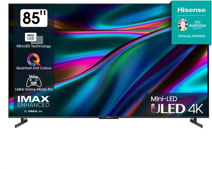 Produktbild Hisense 85U7KQ sw LED-TV Mini LED UHD (85", LED, 4K, 2023)