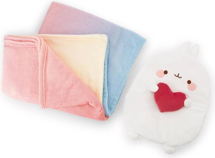 Actual product image NICI Decke und Kissen Molang