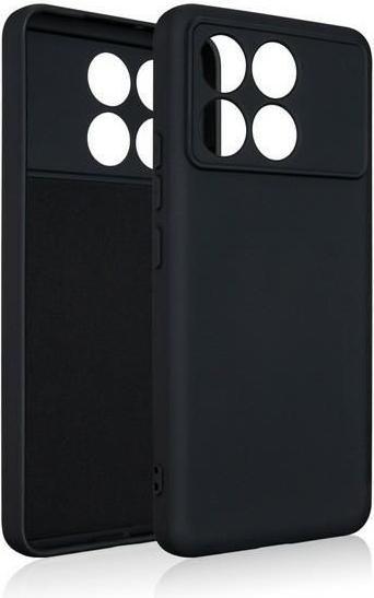Actual product image Beline Silicone case Xiaomi Poco F6 Pro czarny/black (Xiaomi Poco F6 Pro)