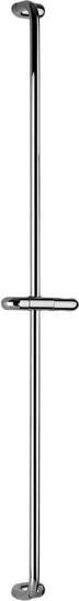 Gessi Goccia shower rail 800 mm, with adjustable glides, 33644