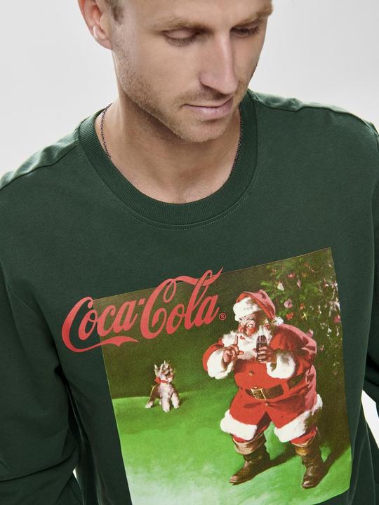 Actual product image Only & Sons Coca Cola Xmas (M)