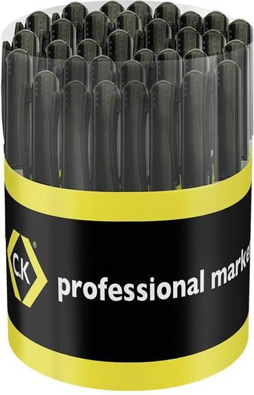 Immagine prodotto C.K Magma C.K T1130-TUB Pennarello indelebile professionale, set di 50 pezzi (Nero, 13.50 mm, 50 x)