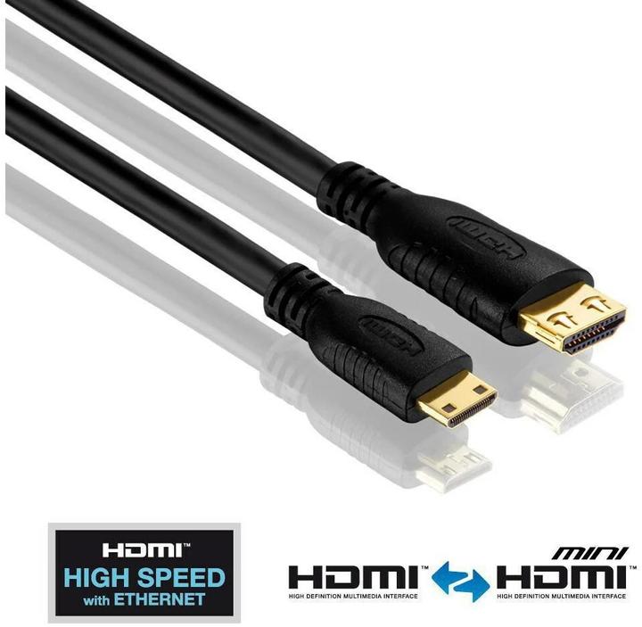 Produktbild Purelink HDMI (Typ A) — mini HDMI (Typ C) (3 m, HDMI, 1.4)