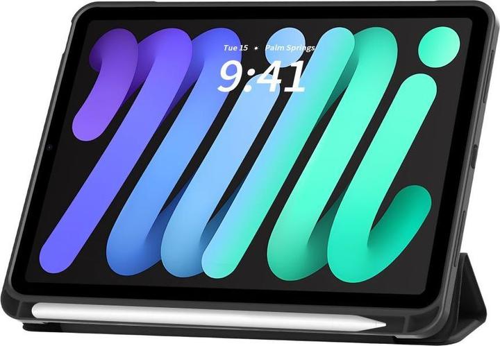 Actual product image Tech-Protect SC Pen Case for iPad Mini 6 / 7 / 2021-2024 - Black (Apple iPad mini 2021)