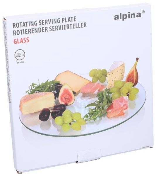 Actual product image alpina Rotating plate glass