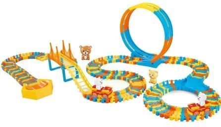 Produktbild Maksik Teddybär-Rennbahn 180 Teile