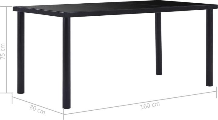 Immagine prodotto vidaXL Esstisch (160 x 80 x 75 cm)