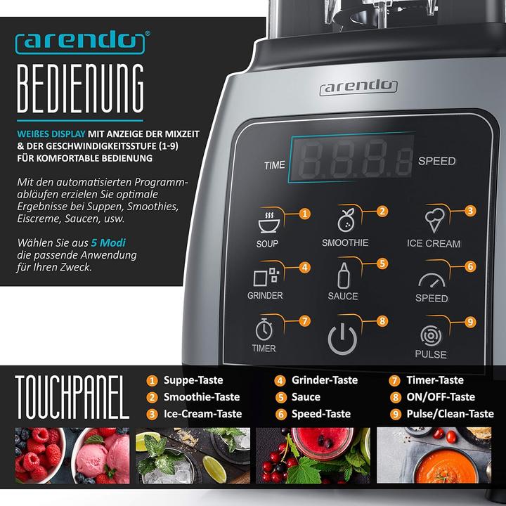 Image du produit Arendo Standmixer (2000 W)