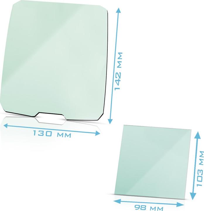 Immagine prodotto Stahlwerk Set di 4 lenti di ricambio per caschi da saldatura ST 990 XTC XB XW (Cuscinetti di ricambio per le protezioni acustiche)