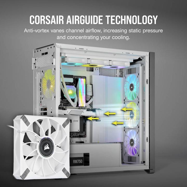 Actual product image Corsair ML120 RGB ELITE (120 mm, 3 x)