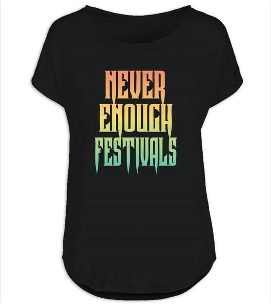 Produktbild Gaming-Sprüche Never Enough Festivals (M)